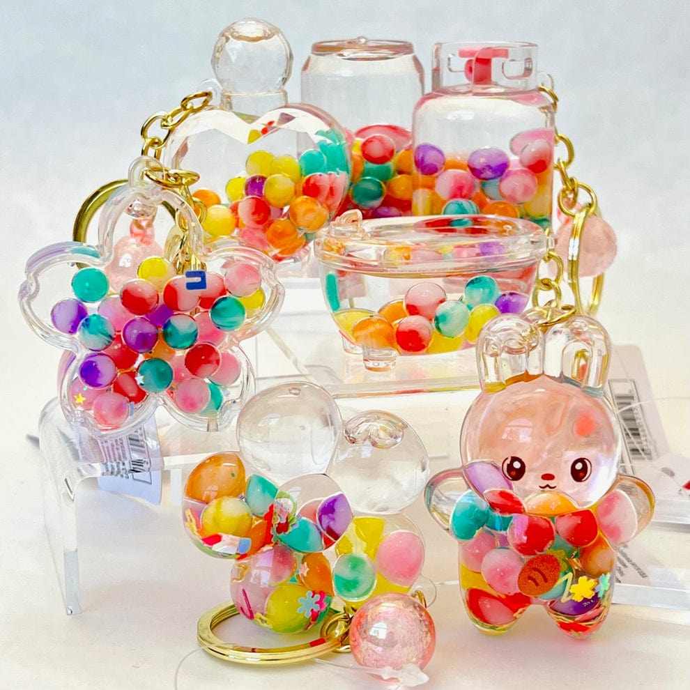 Colorful Bubbles Floating Keychain Random Selection